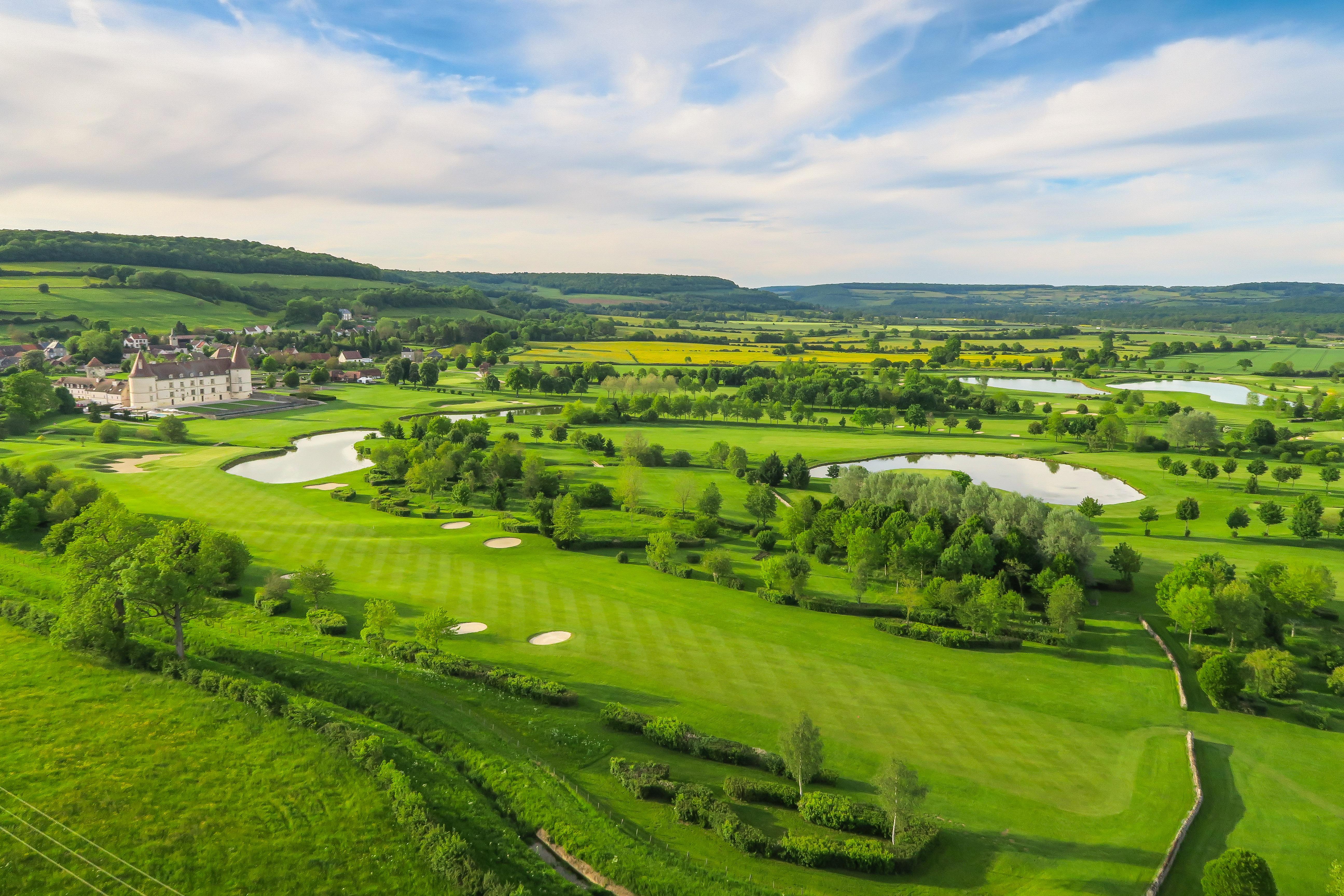 Hotel Golf Chateau De Chailly Bagian luar foto
